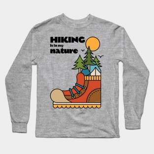 Hiking is in my Nature (light) Long Sleeve T-Shirt